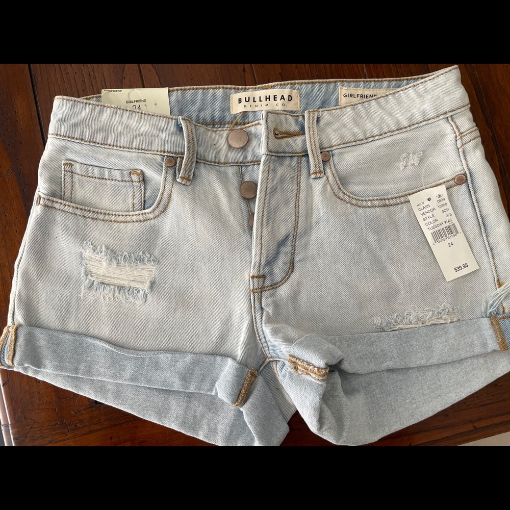 Pacsun Bullhead Denim Shorts NWT size 24